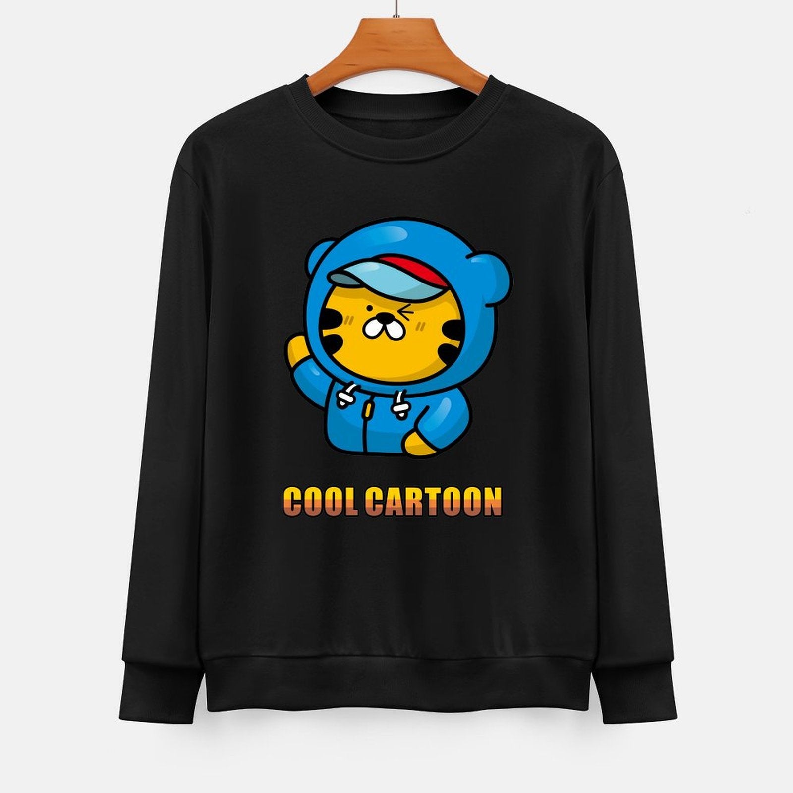 Front Patterned Long Sleeve TopComfortSeries ActiveWear